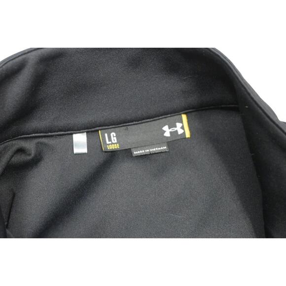 Under Armour SoftShell Jacket Rockstar Energy Windbreaker Full Zip Womens Large - Picture 11 of 12